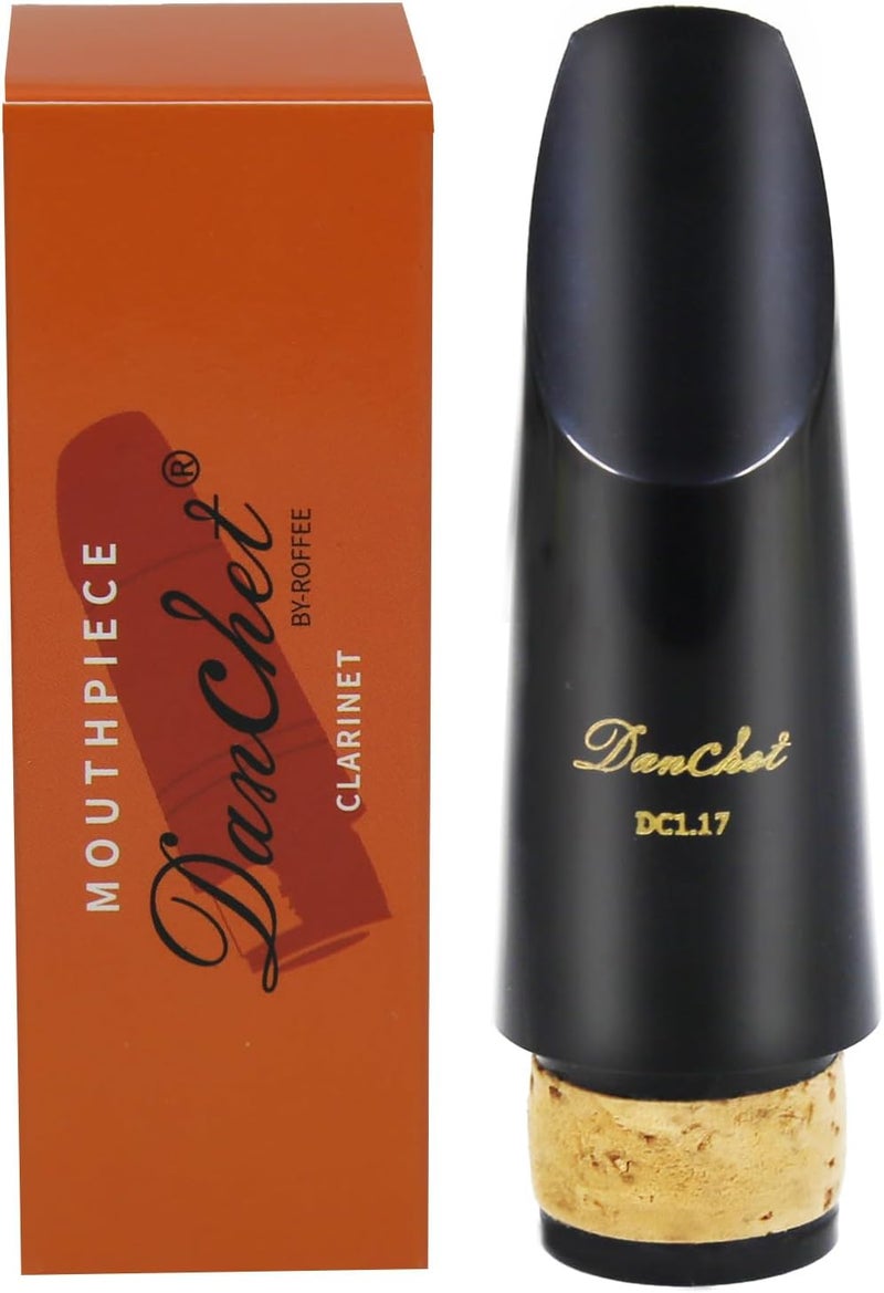 Danchet Beginner Clarinet Mouthpiece Acrylic 1.17mm for Bb or A Clarinet,Standard Series - Image 1